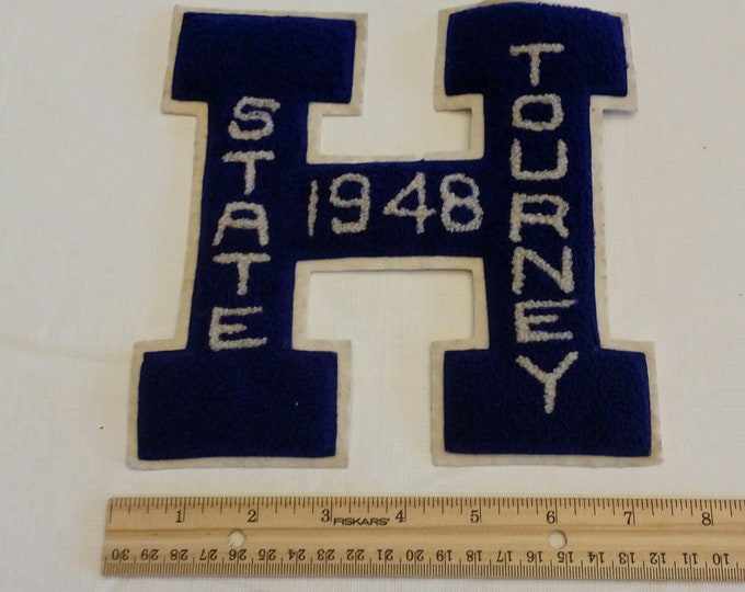 Rare Antique Hartley Iowa High School 1948 / College Varsity Etsy