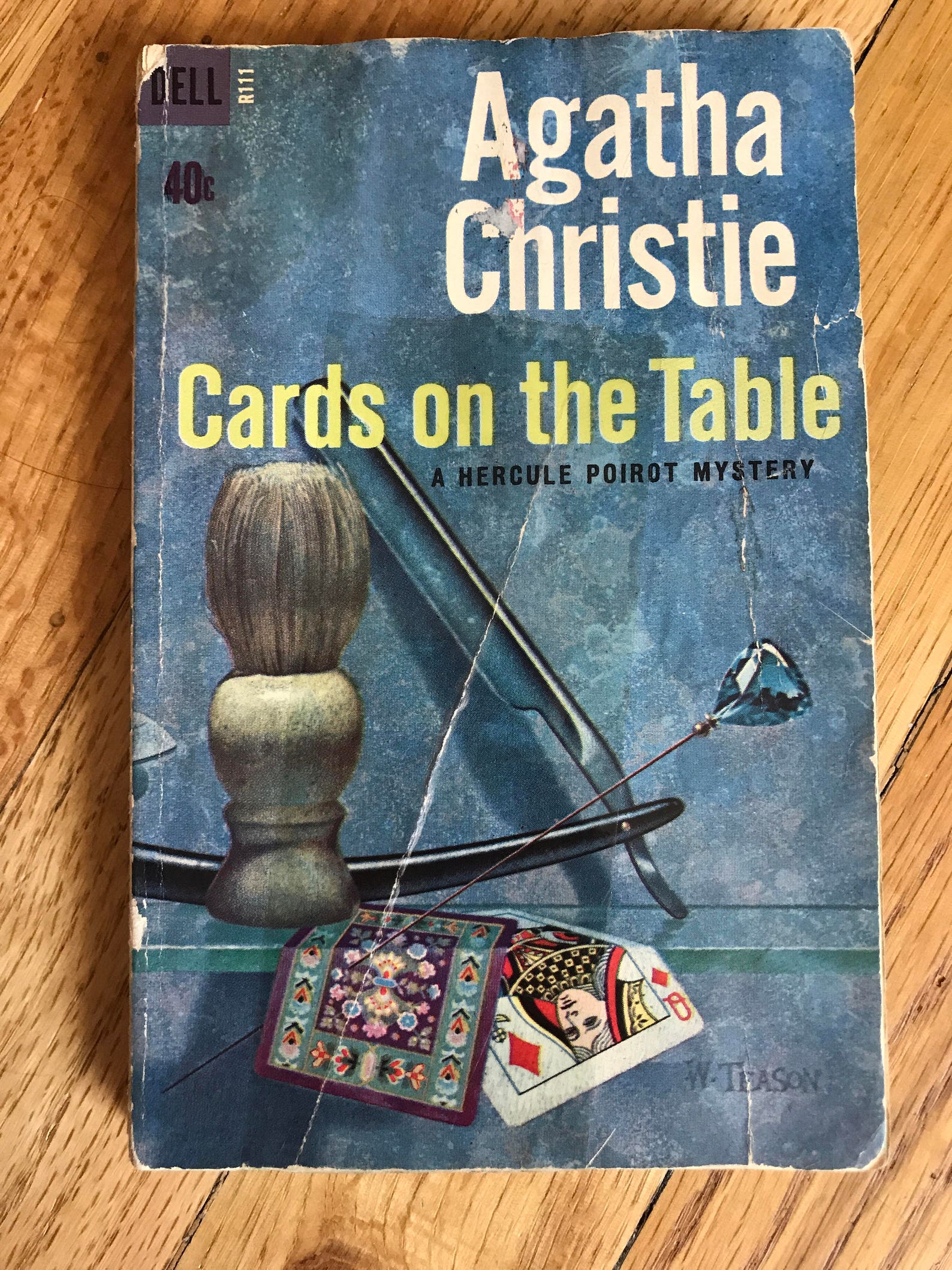 Cards on the Table agatha Christie Vintage Mystery Paperback Etsy