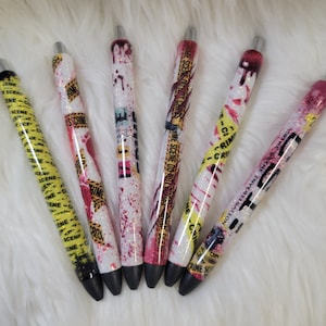Crime Scene Gel pen 1
