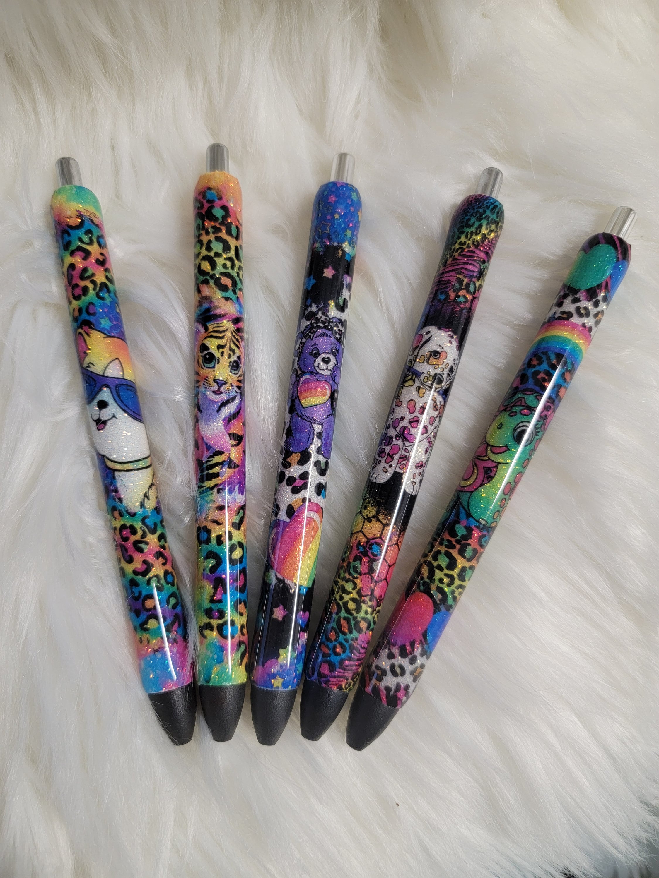 2000 Vintage Jelly Gel Pens *Rare Journaling New Fireworks Classic Pentech*