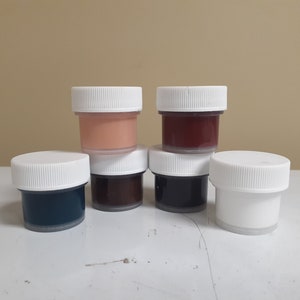 Concentrated Silicone Pigment (for Silicone Painting, Molds, Prosthetics, etc.)