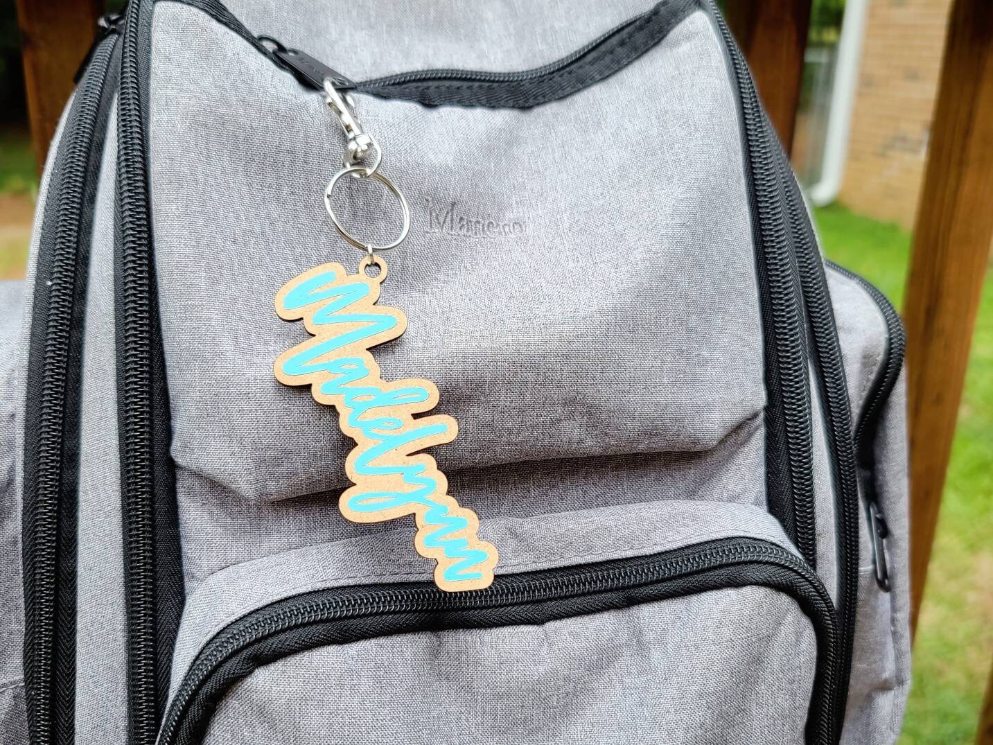 Bookbag Name Tag Personalized Book Bag Backpack Girl Boy Etsy.de