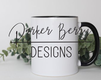 Blank Handle Mug Etsy
