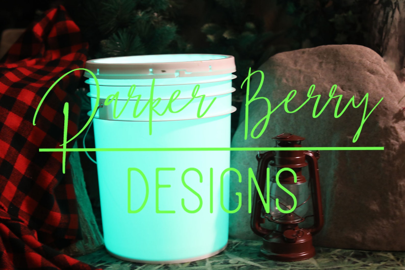 Glowing Light Glow Camping Bucket Digital Download Stock Etsy