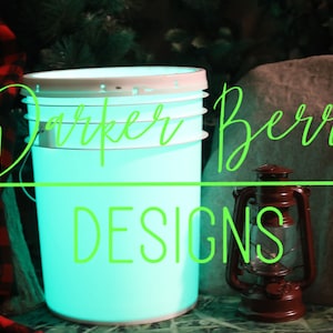Glowing Light Glow  Camping Bucket Digital Download Stock Photography to showcase your svg, png, designs