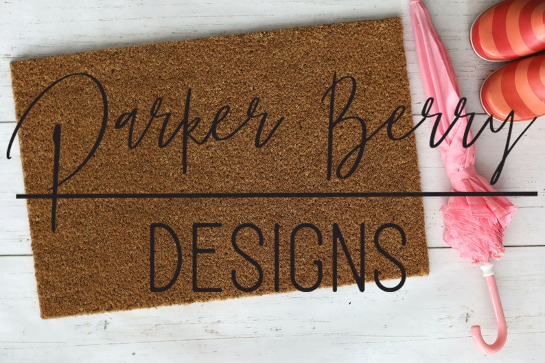 Download Blank Mat on White Wood Doormat Mock up Digital Download ...