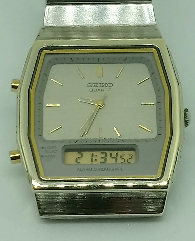 seiko gents chronograph watch