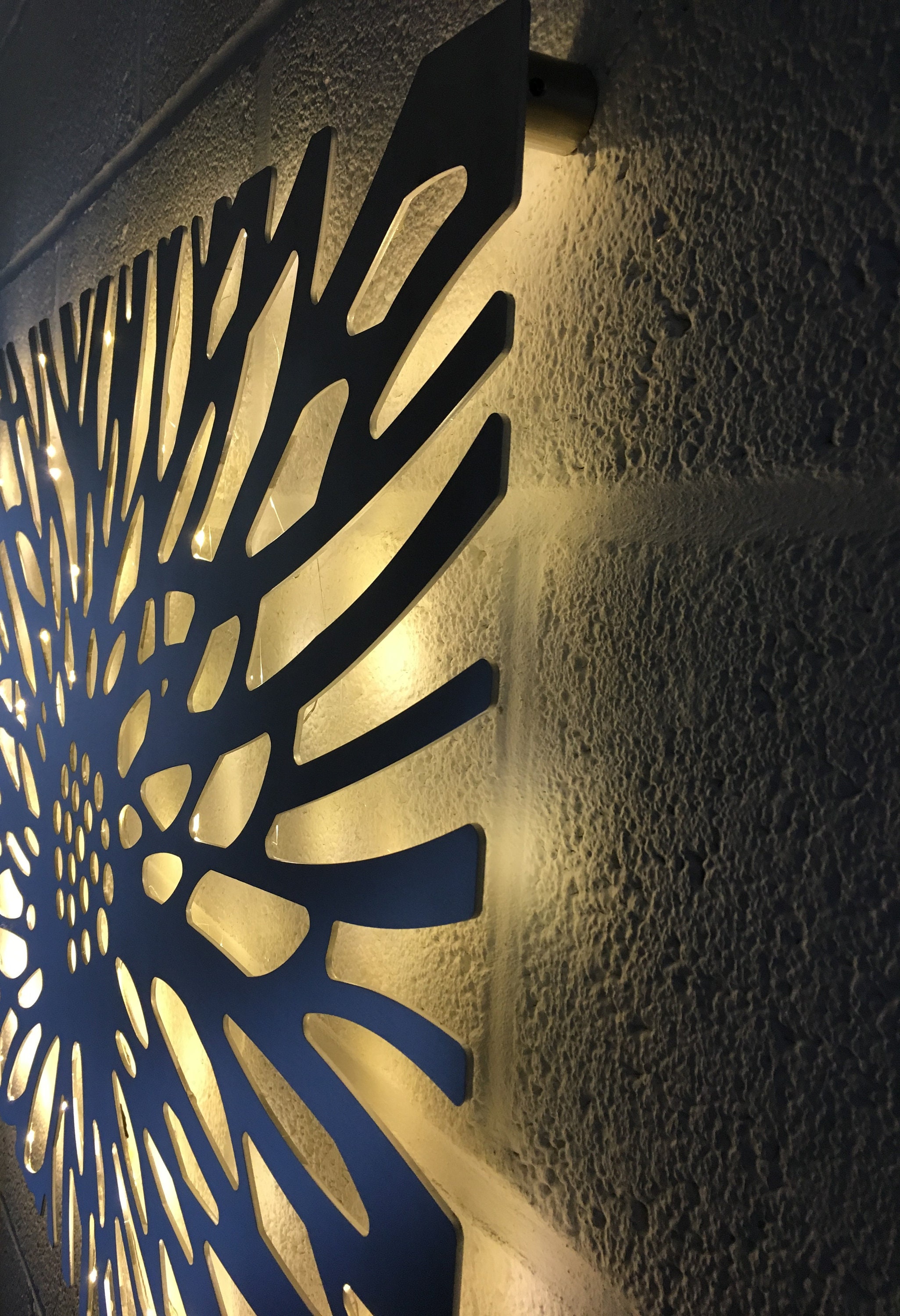 Laser Cut Decorative Metal Wall Art Panel | Garden Wall Sculpture