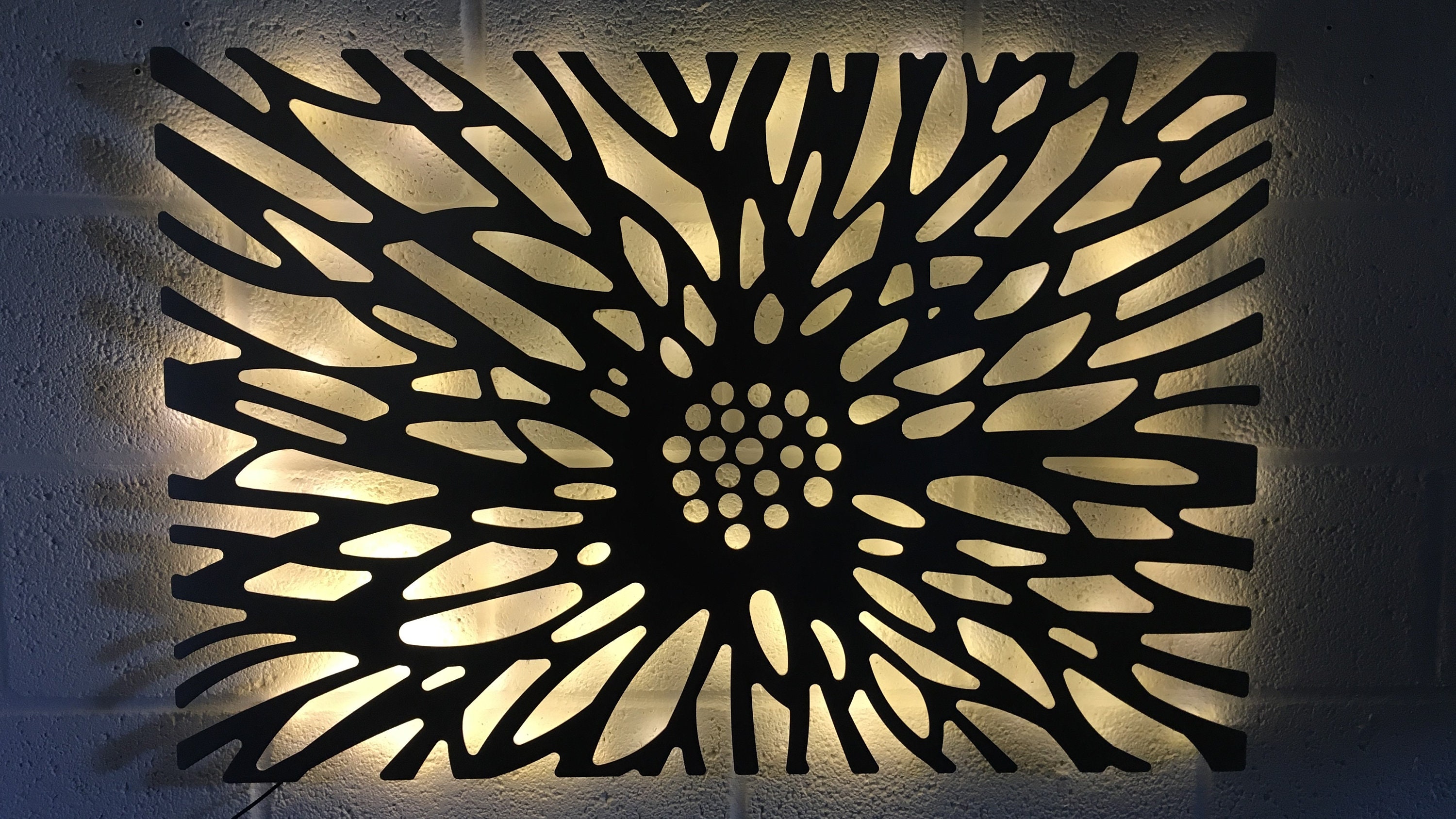 Benbecula Laser Cut Decorative Metal Wall Art Panel