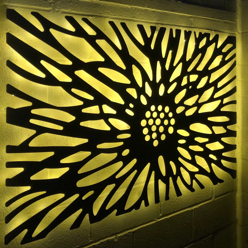Laser Cut Metal Wall Art