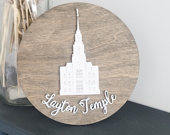 Temple Plaque, Lds Temple, Custom Gift, Wedding Gift