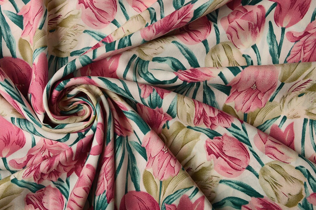 100 % Rayon Fabric, Viscose Fabric, Spring/summer Print Rayon Dress Tops  Fabric 