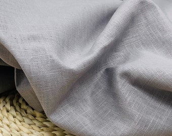 100% Linen fabric , Washed linen fabric Fabric by the yard or meter