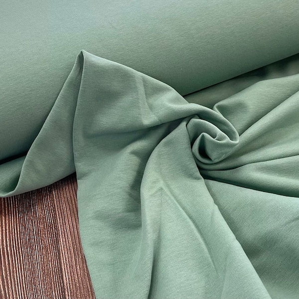 French Terry Fabric by the Yard Etsy