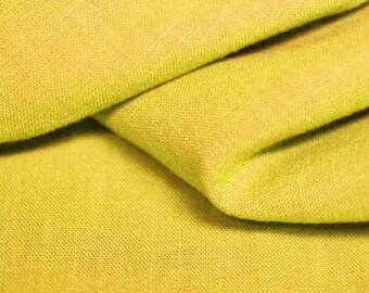 100% Linen fabric , Washed linen fabric Fabric by the yard or meter