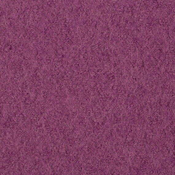 Pink Wollwalk Wool Fabric, Virgin Wool by the Meter or Yard