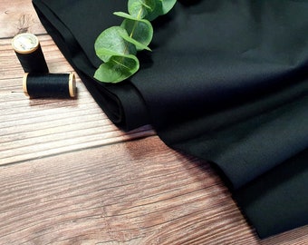 100% Cotton Fabric by the yard or meter-black cotton fabric