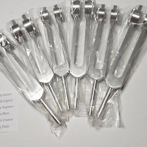 Custom Hz  Weighted Tuning Fork - (81 Hz to 256 Hz)