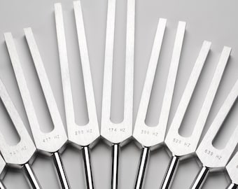 Healing Set of 9 Long Handle Ancient Solfeggio