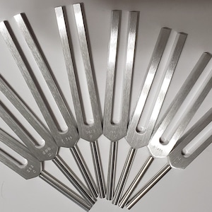 Verdi Tuning Fork- Long Handle Unweighted Choose Set or Just One