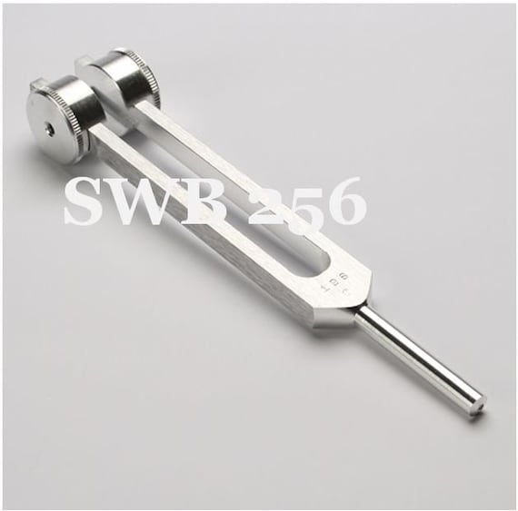128 Hz Weighted Tuning Fork for Medical Diagnostics, Music and