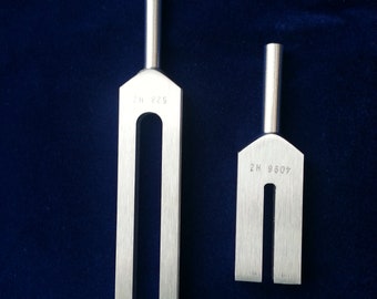 Custom Hz Unweighted Tuning Forks 256 Hz to 6,000 Hz