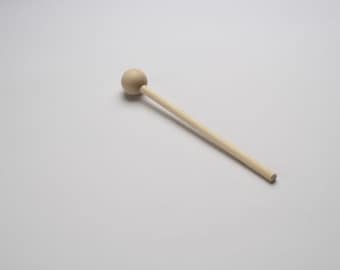 Wooden Ball Hammer Activator for Tuning Forks