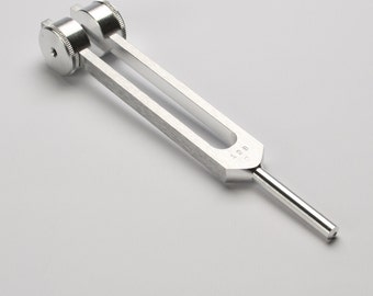 128 Hz Weighted Tuning Fork for Medical Diagnostics, Music and Healing