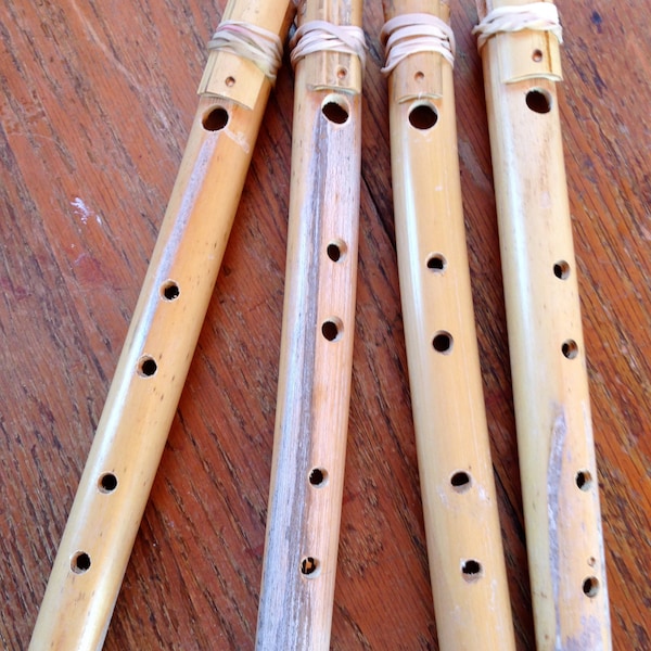 BAMBOO FLUTES - Native "End-Blown" style