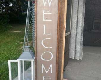 4ft framed welcome sign - NO SHIPPING