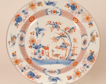 Chinese Kangxi Porcelain Charger Dish Late 17th Century Kangxi period Imari