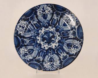 17世紀オランダのデルフト製中国風アンティーク大型皿 - Etsy 日本