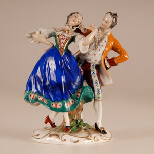 Vintage German Volkstedt porcelain figurine