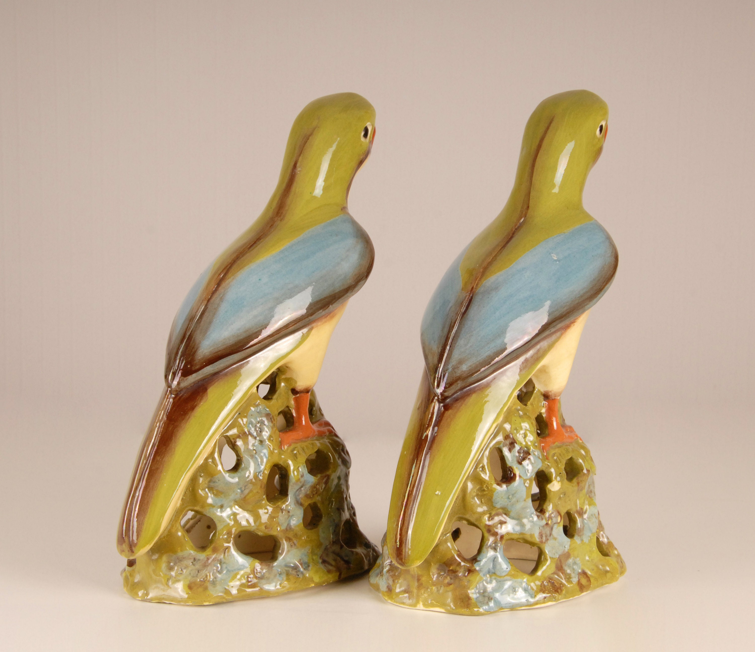 Pichet perroquet en céramique - CERAMIQUES - Centre - Eure-et-Loir
