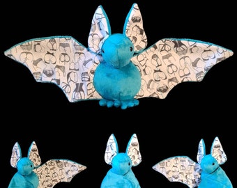 Sassy Ass Bat, Butt Bat, Stuffed Animal, Bat, Bat Plushie, Plushie, Lingerie Bat, Birthday, Gag Gift, Christmas, Adult Gift, Adult, Gag