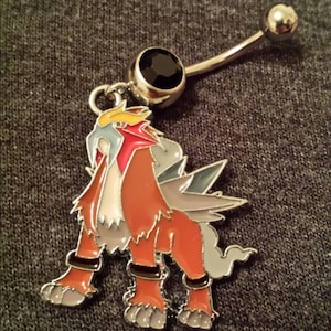 Entei Belly Ring