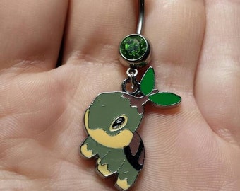 Turtwig Belly Ring