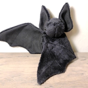 Solid Color Bat, Black Bat, Cuddle Buddy, Bat Buddy, Bat Plushie, Plushie, Adult, Girl, Boy, Birthday, Handmade, Adorable Bat, Cuddle Bat
