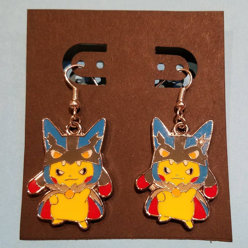 Lucario-Pika Earrings image 1