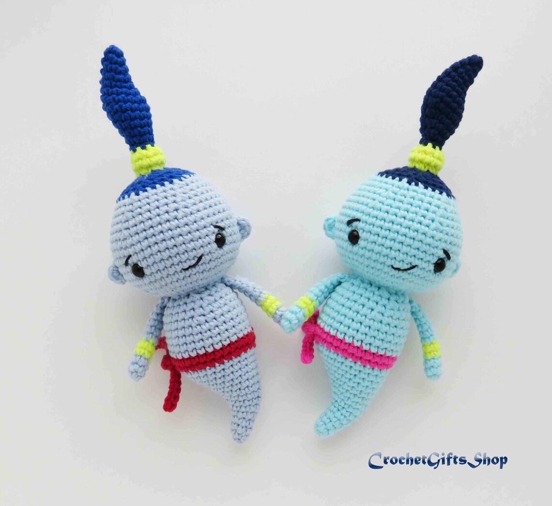 Amigurumi Little Genie Crochet Pattern With Instant Download Etsy