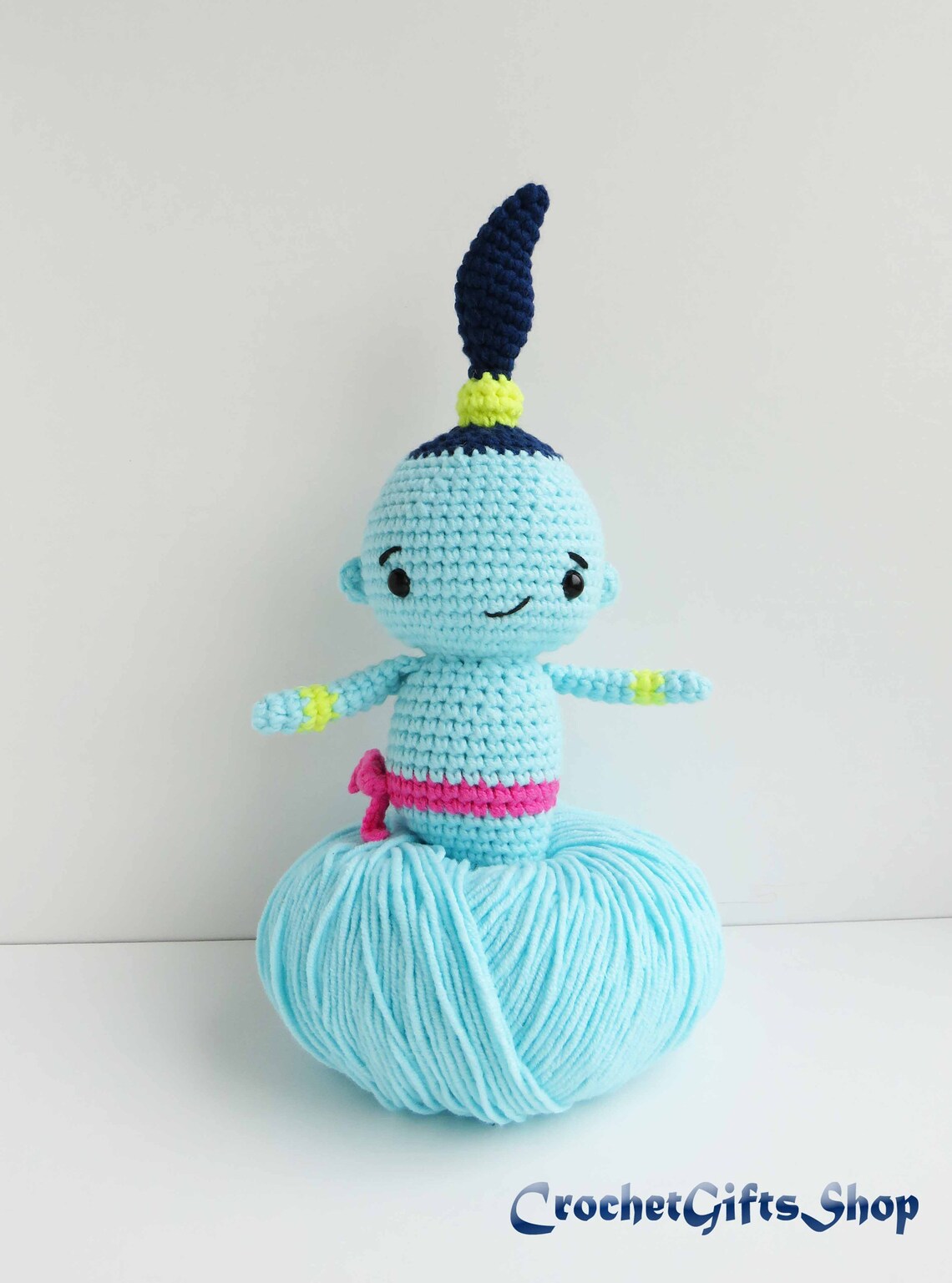 Amigurumi Little Genie Crochet Pattern With Instant Download Etsy