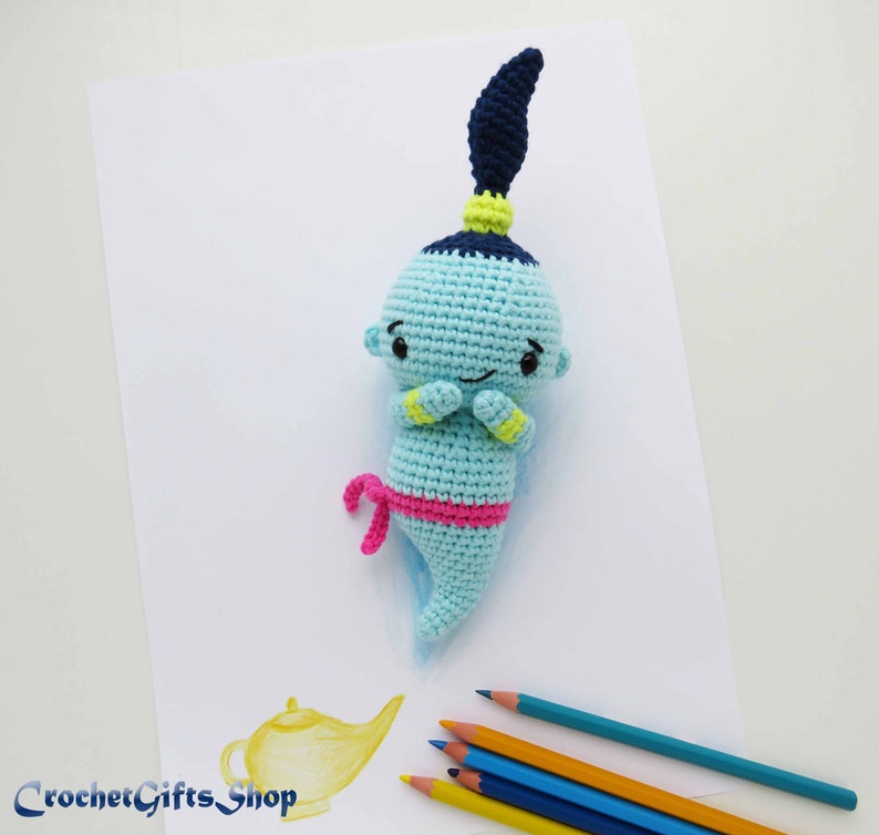Amigurumi Little Genie Crochet pattern with Instant Download Etsy