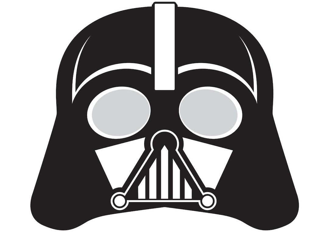 Darth Vader PRINTABLE Mask (digital Download) - Etsy