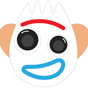 Forky PRINTABLE Mask | Version 1 (Digital Download)