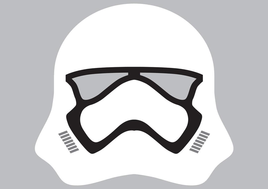 Storm Trooper PRINTABLE Mask (digital Download) - Etsy