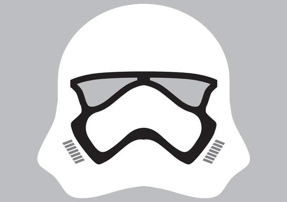 Evolueren Moeras bagageruimte Storm Trooper Printable Mask - Etsy