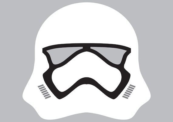 Evolueren Moeras bagageruimte Storm Trooper Printable Mask - Etsy