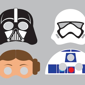 Star Wars DRUCKBARE Maske (Digitaler Download)