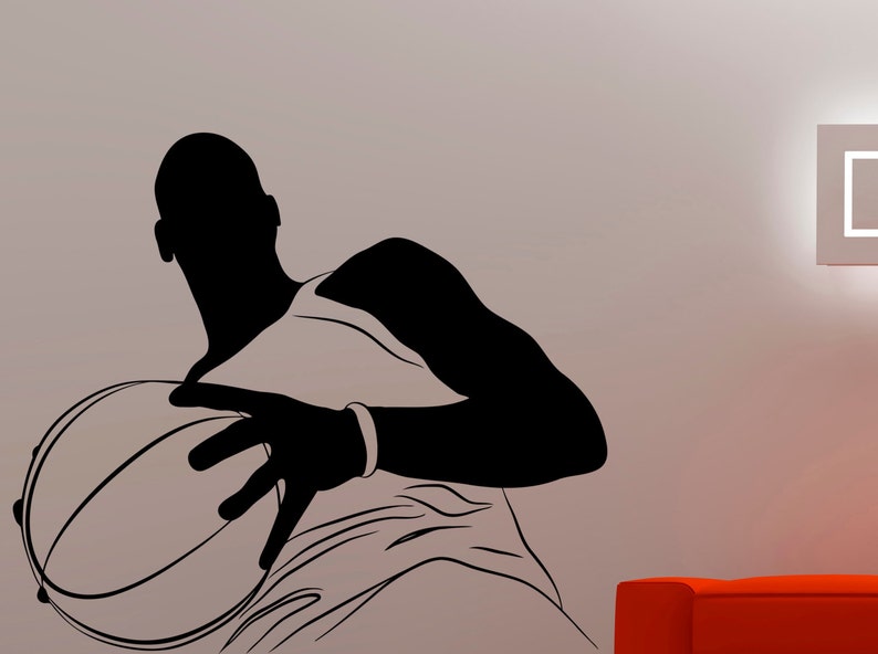 Michael Jordan Wall Decal Basketball Sticker Vinyl Art Home Interior Decorations Kids Boys Children S Room Bedroom Decor 10korl
