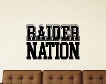 Raiders Stickers Decals Oakland Raiders Raider Nation Skull Bandana Sticker Decal 6" Custom LA | #438267301 Las Vegas Stickers - Foto 6